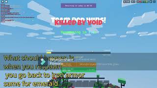 Bedwars Please FIx
