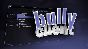 BULLY CLIENT SHOWCASE | NEW CHEAP EXTERNAL GHOST CLIENT (Reach, Velocity, Timer, Bhop)