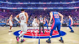 Detroit Pistons vs Cleveland Cavaliers Game 7 East Semifinal Playoffs NBA 2K26 Gameplay