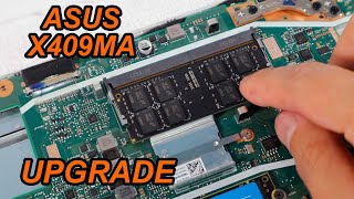 Обновите ноутбук💻Asus X409MA Замените/установите SSD M.2, ОЗУ и 2,5-дюймовый жесткий диск/SSD