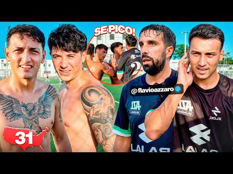 SE PICÓ con AZZARO el PABELLON4 VS AZZ TEAM | PARTIDO en MIAMI
