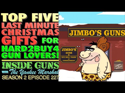 TOP FIVE Last Minute Gifts for Hard-2-Buy-4 Gun Lovers!
