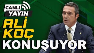 Fenerbahçe Başkanı Ali Koç, Faruk Ilgaz Tesisleri'nde basın toplantısı düzenledi! (23 Mayıs 2024)