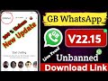 GB WhatsApp Latest Version 22.15 Kaise Download Karen 2025 | How To Download GB WhatsApp New Version