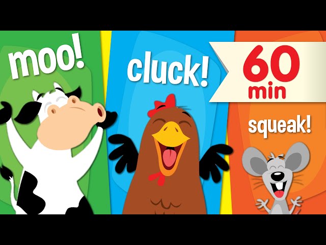 Animal Sounds Songs + More | Nursery Rhymes for Preschool | Super Simple Songs class=