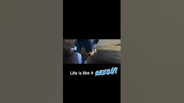 You can be a lover or fighter - Sonic Movie 3