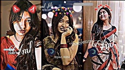 New trend viral xml file 🥵 alight motion video editing @Riyad_Editz #xml_file #xml #xmlpreset