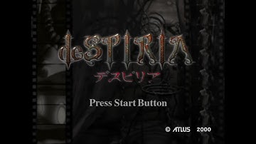 deSPIRIA - Sega Dreamcast - Intro & Title Screen