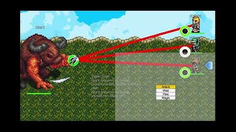 Unity RPG Combat - with graphic!