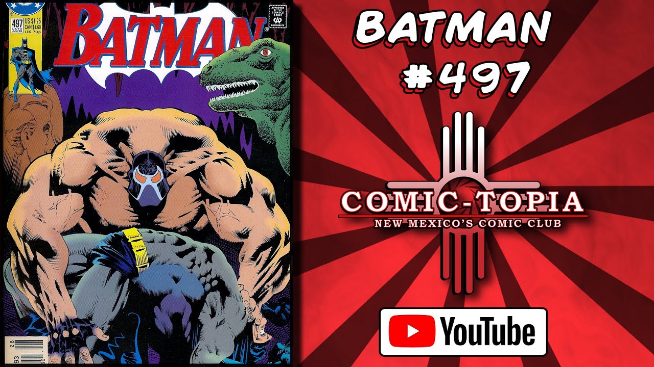 Batman 497 Knightfall Part 11 - The Broken Bat DC Comics Review - YouTube
