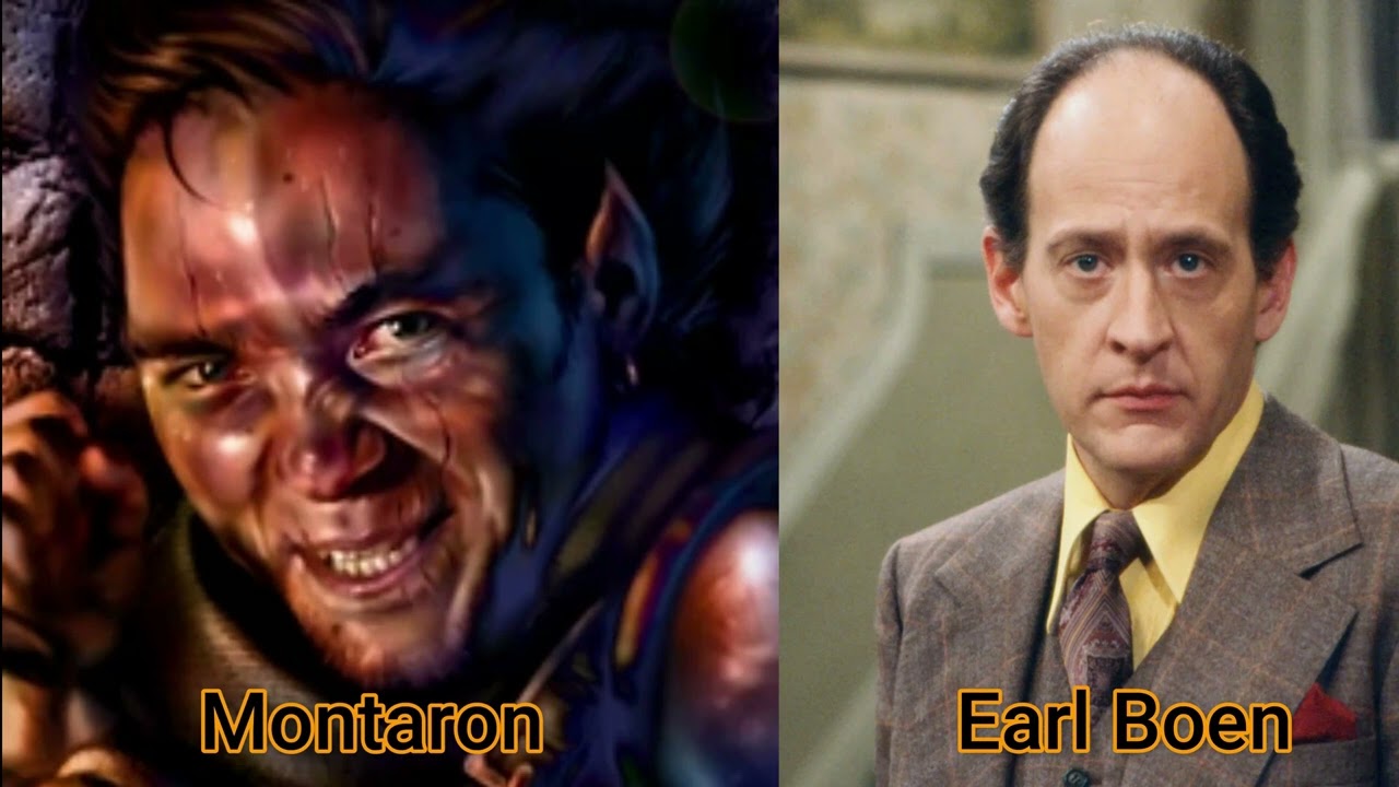 Character and Voice Actor -  Baldur's Gate - Montaron - Earl Boen