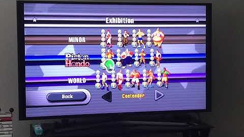 Punchout Wii Tutorial Part 7 Contender Piston Hondo