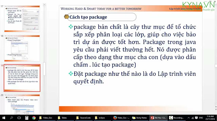 Hướng dẫn cài đặt và sử dụng eclipse