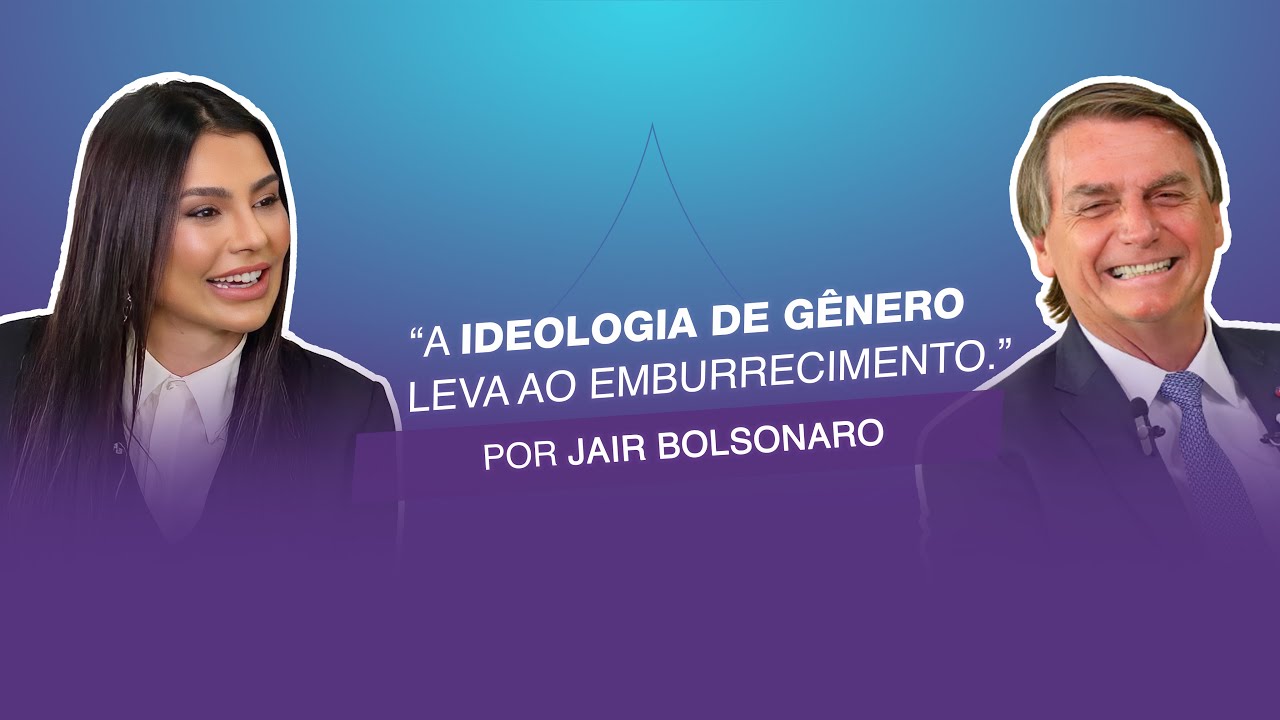 “A ideologia de gênero leva ao emburrecimento.” | Entrevista com o Presidente Jair Bolsonaro #cortes