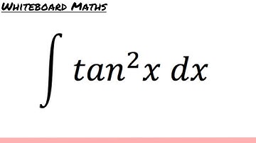 Integraal van tan^2 x