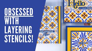 Create Stunning Card Designs With Stencils