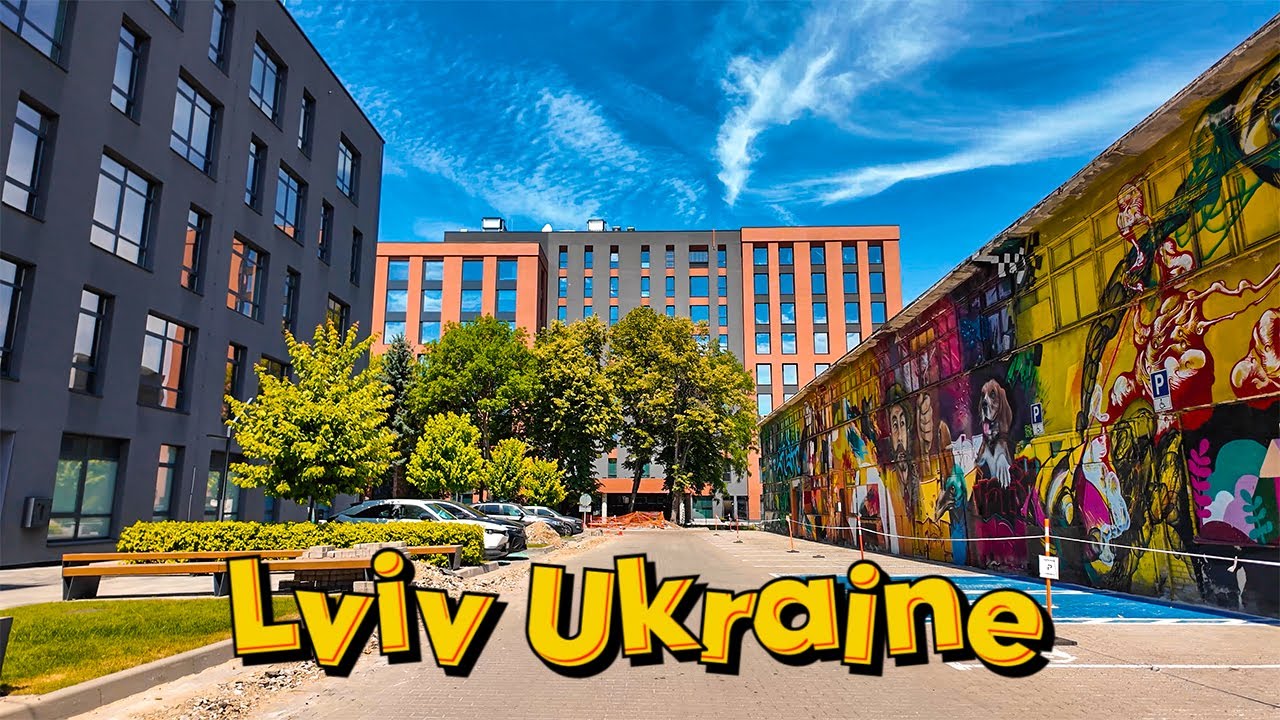 Цей район Львова тебе здивує! ІТ, вілли, парк і сучасне життя 🔥(Віртуальна Подорож 4К)