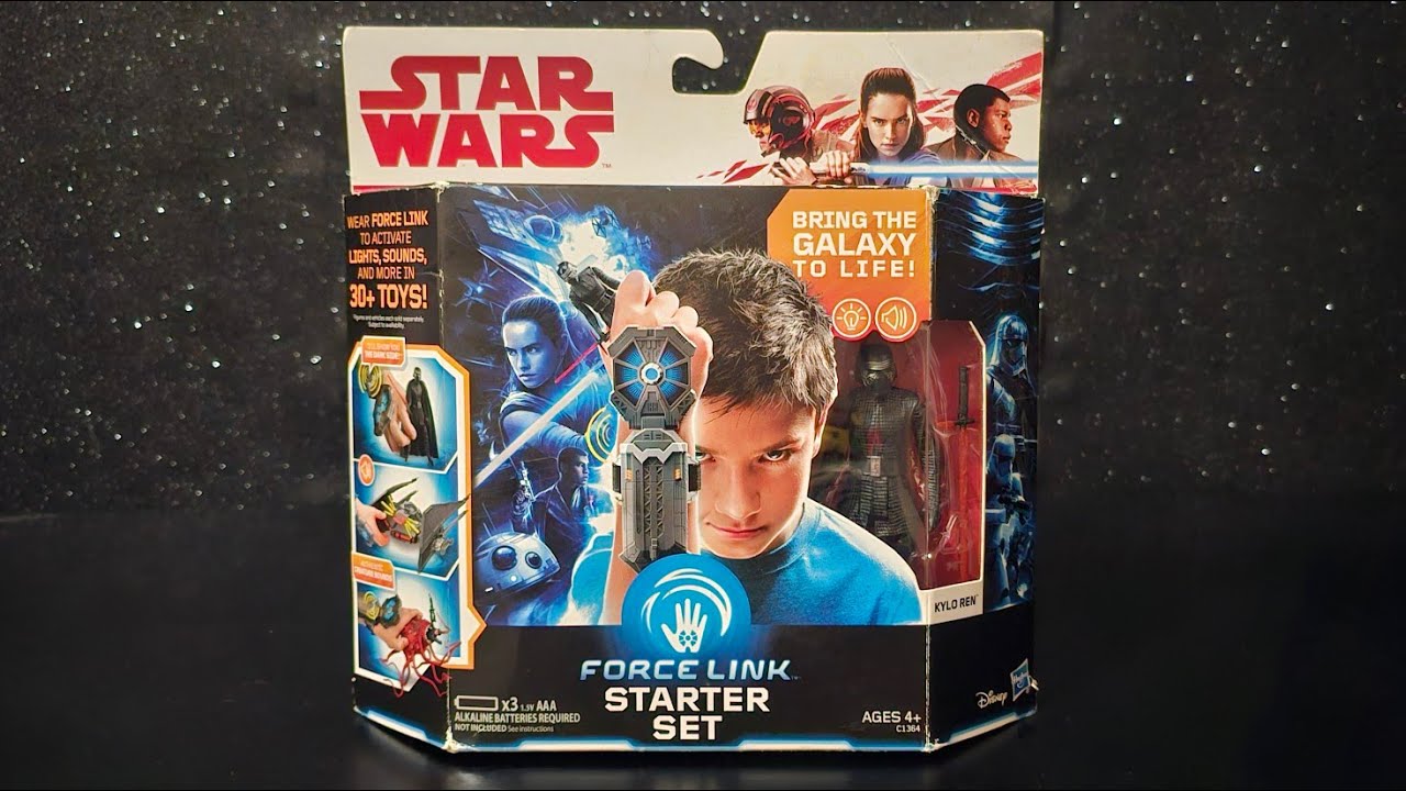 Force Link Starter Set with Kylo Ren. Star Wars The Last