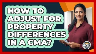How to Adjust for Property Differences in a CMA?