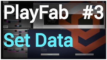PlayFab - Set Player Data / Variables - Unreal Engine Tutorial [UE4] - (3/4)