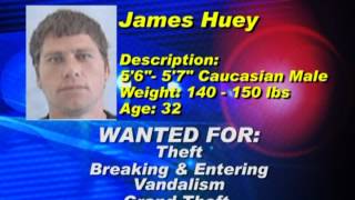 Guernsey County's Most Wanted - James Huey