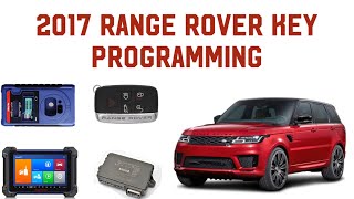 2017 Range Rover smart key programming with Autel IM608
