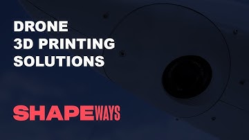 Drone 3D Printing Solutions with Shapeways