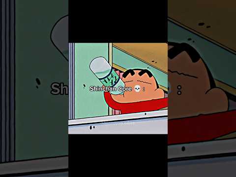 Shinchan Core 💀 : #shinchan #funny #core #anime #shorts
