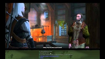 Zaklínač 1 - gameplay part 15 - hard difficulty - CZ