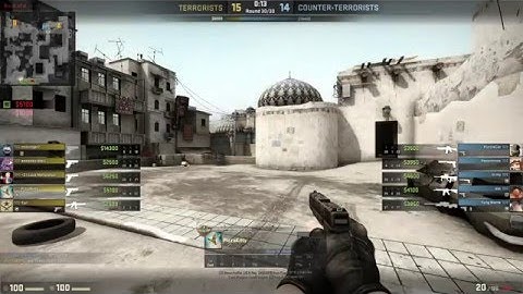 CS:GO 1v4 AWP Clutch that saved the game