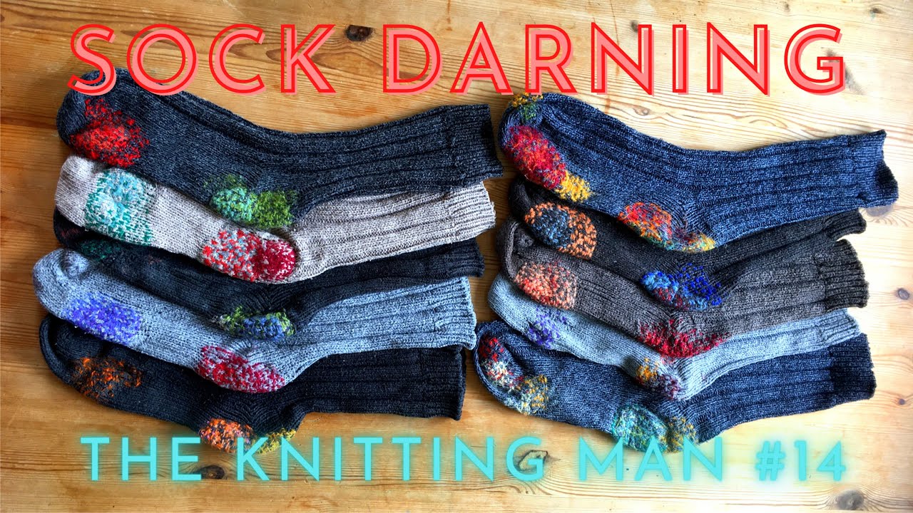 How to Darn Socks 3 Ways - The Woolery