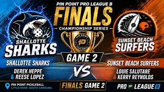FINALS GAME 2 | Shallotte Sharks vs Sunset Beach Surfers | Pin Point Pro League B