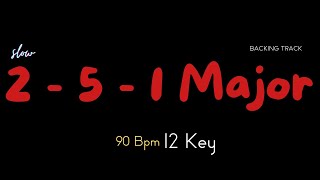 2-5-1 12 Keys 90 Bpm Slow