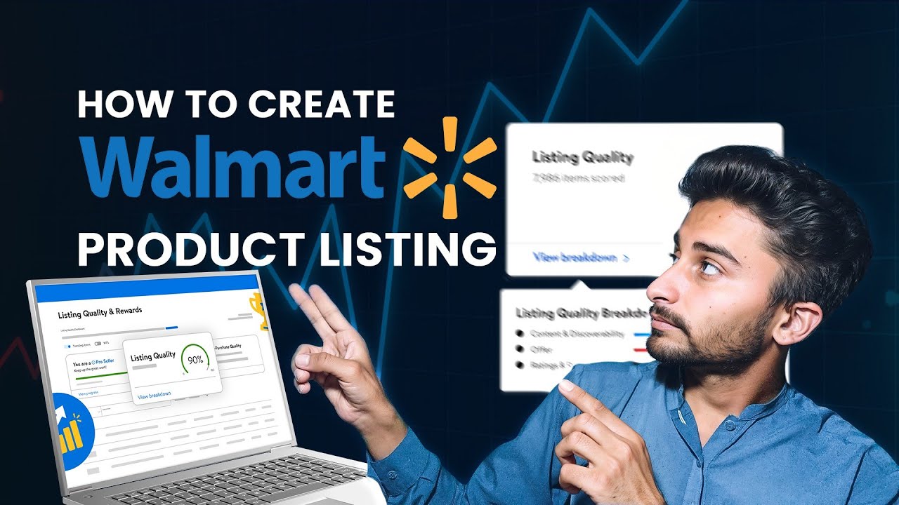 How to create product listing on walmart || Walmart pr product list ...