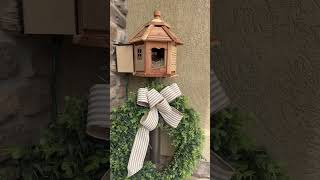 Nesting Cottage Part 2 #birds #diy #birdfeeder #gardening