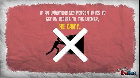 Locker security system using O.T.P. authentication