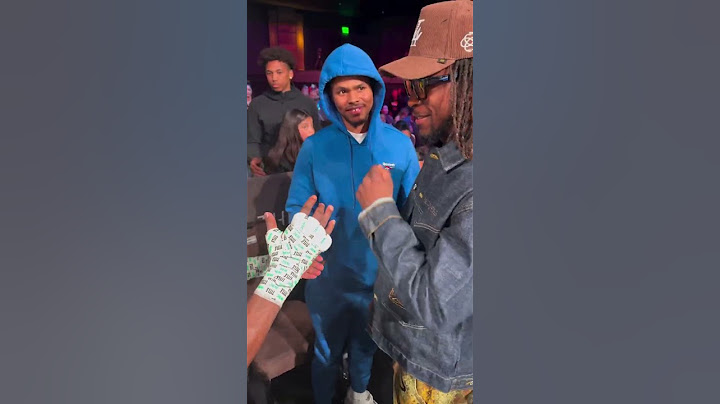 Andy Cruz Bumps Into Old Amateur Rival Keyshawn Davis After Win 👀