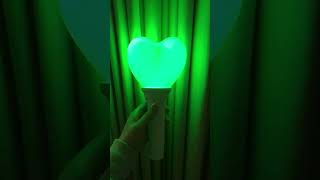 Idol Merchandise Heart Shaped LED Light Stick Remote Control In Concert Wholesale