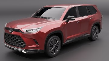 3d car modeling toyota highlander with blender (part2)