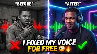 I Turned My Cheap Mic Voice Into STUDIO QUALITY for FREE 😳🔥
