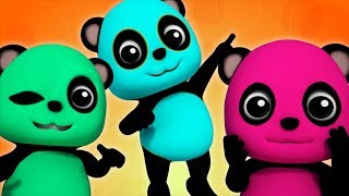 if youre happy and you know it cartoon rhymes for children baby bao panda by kids tv