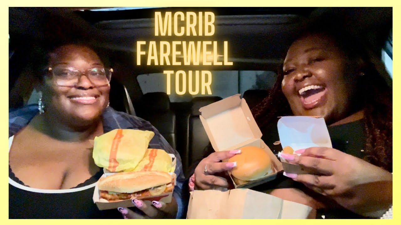 First time trying McDonald’s McRib! | McDonald’s Mukbang | DeLexis