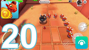 Dragon Land - Gameplay Walkthrough Part 20 - Episode 7: Levels 6-10 (iOS, Android)