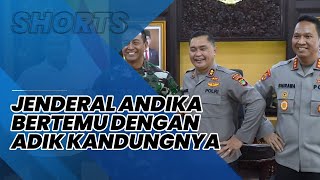 Momen Jenderal Andika Perkasa Ditemani Adik Kandungnya Bertemu Dengan Kapolda Metro Jaya