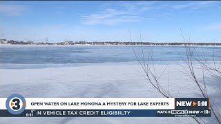 Open water on Lake Monona a mystery for lake experts