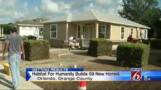 Habitat for Humanity builds 59 new homes