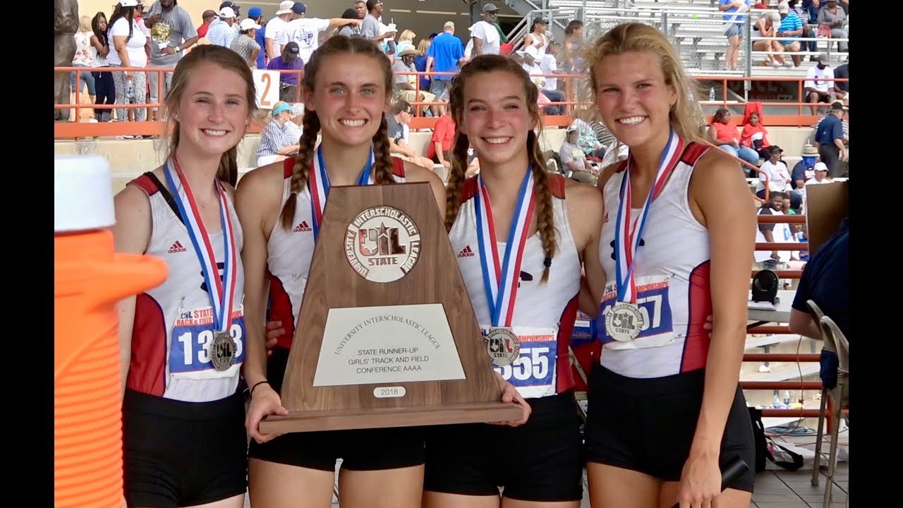 UIL 4A State Track Meet-- Girls 2018 - YouTube