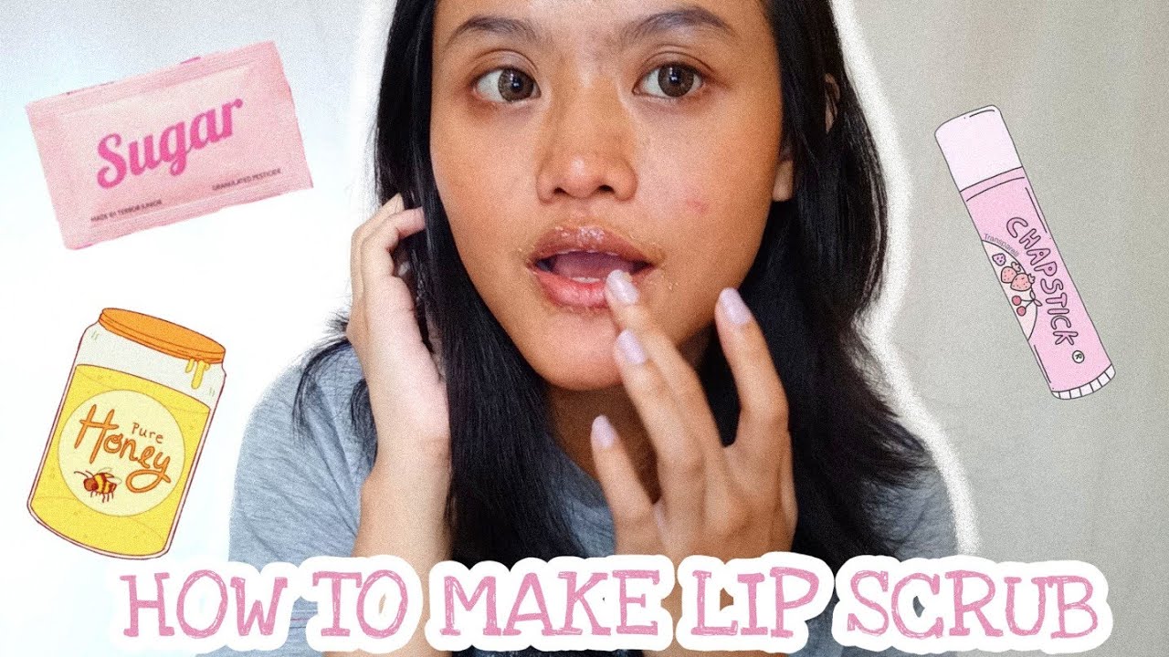 How to make lip scrub with 2 ingredients! ⎮ English ⎮ Vlog 46 YouTube