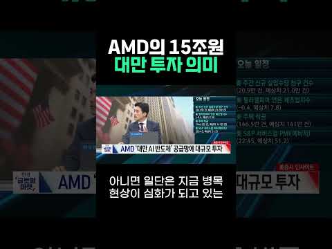 AMD의 15조 원 대만 투자 의미ㅣ손석우ㅣ김승혁ㅣ유창희