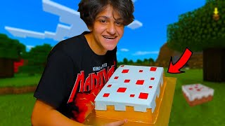 جربت كل اكل ماين كرافت في الحقيقه 2#!! MINECRAFT